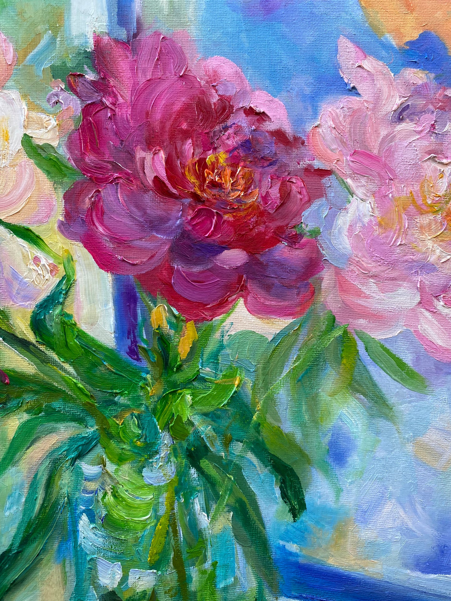 Pintura al óleo sobre tela (60x60 cm)