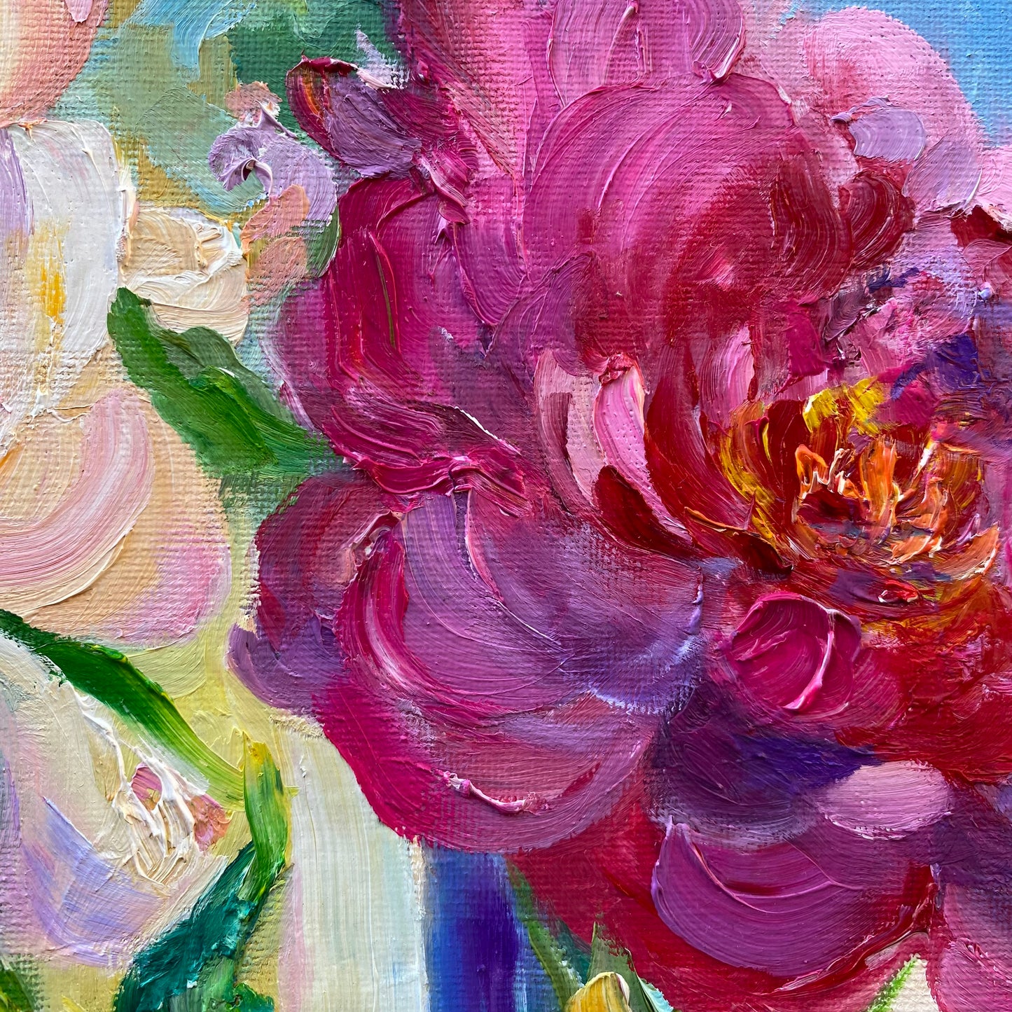 Pintura al óleo sobre tela (60x60 cm)