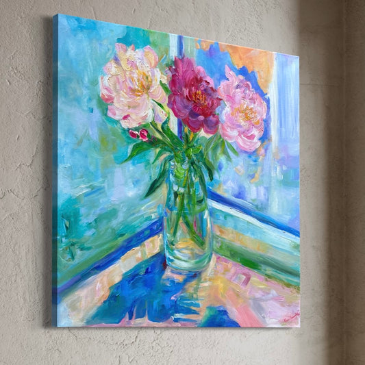 Pintura al óleo sobre tela (60x60 cm)